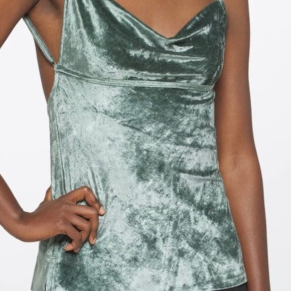 Sz M Free People Intimately All Night Velvet Camisole $68